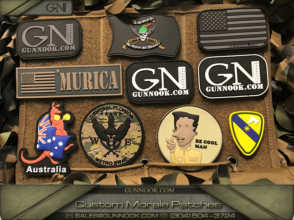Custom PVC Patches - GunNook Tactical LLC